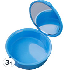 City鏡子維持裝置殼 藍色, 3個, 1入