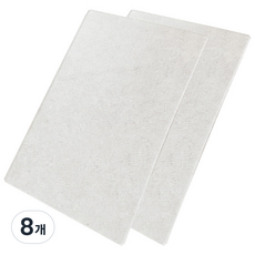 딩동펫 반려동물 논슬립 패드 특대형, 투명, 8개