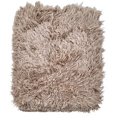 記憶海綿寵物窩 3D立體海綿 長毛絨 可拆式套 保暖墊, 卡其棕色, 1個