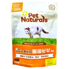 Pet Naturals 寶天然 好好貓嚼錠 Hip + Joint 45g, 30顆, 關節, 1包