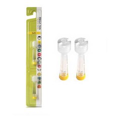 MEGA TEN Kids Sonic 牙刷替換刷頭, 單一商品, 2個