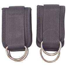 NINE STUDY 加厚支撐透氣健身腳踝扣, 2個, 黑色