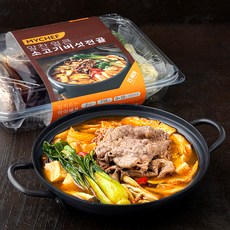 MYCHEF 알찬 얼큰 소고기버섯 전골 밀키트 2인분, 715g, 1개