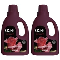 SUGAR BUBBLE Crush超濃縮衣物柔軟精 日常玫瑰香, 1.5L, 2瓶
