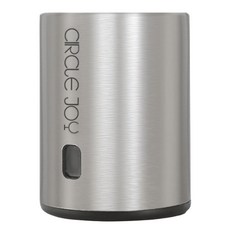 CIRCLE JOY 小米圓樂 真空紅酒瓶塞 不鏽鋼材質 食品級矽膠, 銀色, 1個