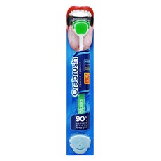 오라브러쉬 혀클리너 그린 + 전용 보관캡, 1개