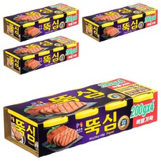 목우촌 뚝심 햄통조림, 200g, 16개
