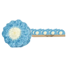 MasterClean 韓風手編洗碗巾, 小花藍色, 3個, 6包