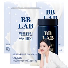 비비랩 락토페린 프리미엄 500mg, 60정, 3개