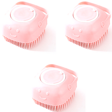 The Bella 潔淨洗手按摩刷, 粉紅色, 3個