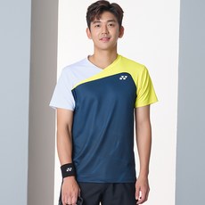 YONEX 男款羽毛球短袖T恤 211TS009M