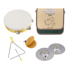 samick 音樂學習用節奏樂器組 SR-2/G, 米色 + 綠色, 1個