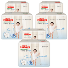 HUGGIES 好奇 Nature Made Pure Cotton Summer棉質褲型尿布, 第5階段, 204片