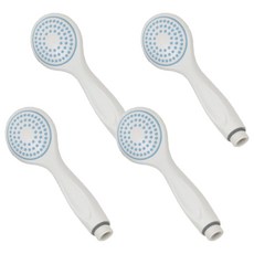 淋浴杜松子酒淋浴白, 4個, 白色