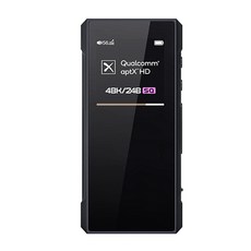 FIIO 飛傲 旗艦隨身Hi-Fi藍牙音樂接收器 3.5 + 4.5mm, BTR7, 黑色, 1個