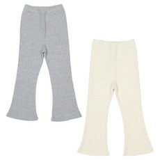 레인보우키즈 여아용 러블리 나팔 레깅스 2종 세트