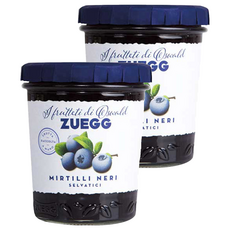 ZUEGG 藍莓果醬, 320g, 2罐