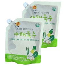 야채육수, 2개, 700g