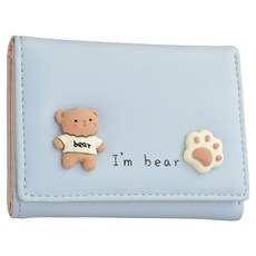 HANNAL 可愛小熊短夾