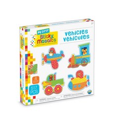 馬賽克學習貼紙, 4個坐騎, 1個