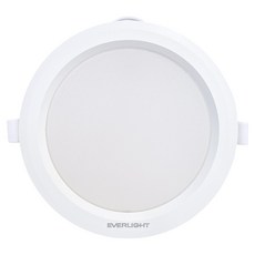 EVERLIGHT 億光 LED 星垣 15W 三段切換鍵換色嵌燈 15cm, 白殼, 1個