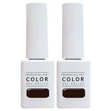 더젤 프리미엄 젤네일, 088호 딥초코, 10g, 2개