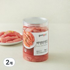곰곰 백명란젓갈, 1kg, 2개