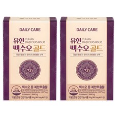 데일리케어 백수오 골드 54g, 60정, 2개