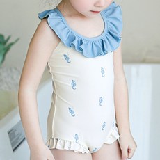 woojooi Aquamari連身泳衣 + 泳帽套組