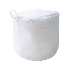 HIKOYA 和彥家 原色呵護內衣洗衣袋, 15x18cm, 台灣製造, 白色, 8個