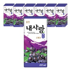 woongjin 葡萄汁, 185ml, 24入
