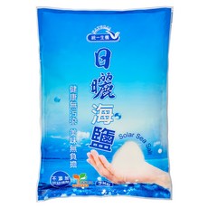 統一生機 日曬海鹽, 2kg, 1包
