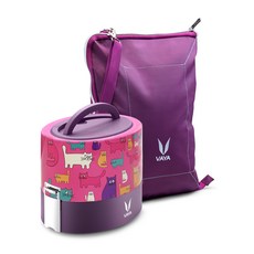 Vaya Tyffyn 保溫便當 600ml, 貓, 1個