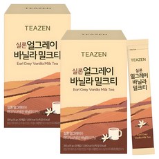 TEAZEN 茶禪 錫蘭伯爵茶香草奶茶, 20條, 15g, 2盒