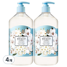 부케가르니 딥퍼퓸 샴푸 베이비파우더, 1L, 4개