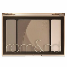 rom&nd 台灣公司貨 專業修容盤 20.5g, 02 Gray Cool 冷影灰棕, 1個