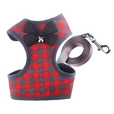 貓胸背衣, 紅格子, 1件