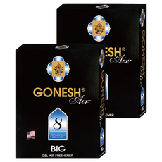 GONESH 室內車用芳香劑大碟 180g, 2個, No.8春之薄霧