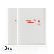 해피락 진공포장지 대형파우치 40p 세트, 3세트