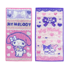 Sanrio 三麗鷗 美樂蒂 小方巾 20 x 10cm, 美樂蒂 粉色, 2件