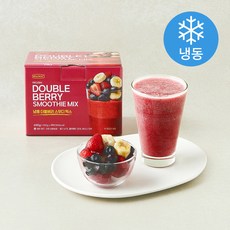 웰프레쉬 더블베리 스무디 믹스 4개입 (냉동), 1개, 600g