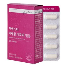 ESTHER FORMULA 呂醫師 Bhemechel Lipoper 鐵質 15g, 1個, 30錠