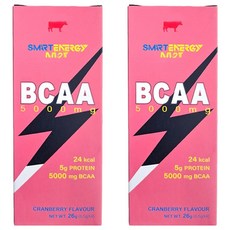 RED COW 紅牛 聰勁即溶BCAA 5000mg 蔓越莓口味, 26g, 2盒