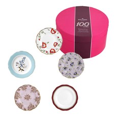 ROYAL ALBERT 100週年紀念原創盤子組, 1套, 20公分盤子5種, FF
