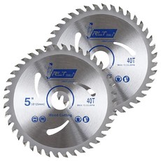 RLT TOOLS 木工圓鋸片 40齒 125mm, 2個