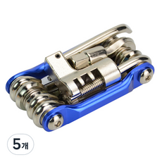 自行車多功能維修工具2 藍色, 5個