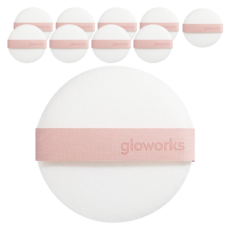 Gloworks 超細纖維粉撲 5入, 混色, 2組