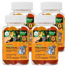 Naturalize 維他命C&鋅軟糖, 60顆, 4罐