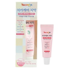 Yekomam Chika Care 1 階段嬰兒無氟牙膏 60g + 迷你牙膏 15g, 75g, 1組