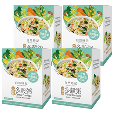 Nature Time 自然時記 一碗鮮 多穀粥 什錦田園蔬菜 5包, 40g, 4盒